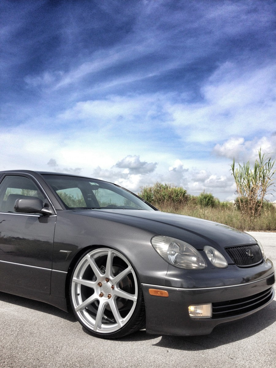 LEXUS GS300 SPORT DESIGN ON VMB8 MATTE SILVER