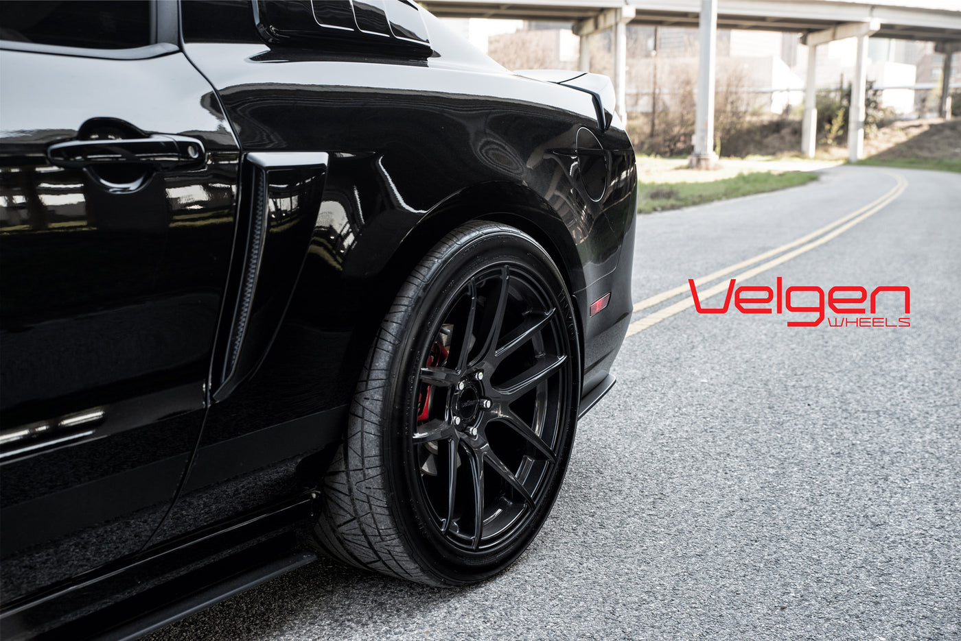 Ford Mustang GT 5.0 // on Velgen Wheels VMB5 // Gloss Black  Please click here...