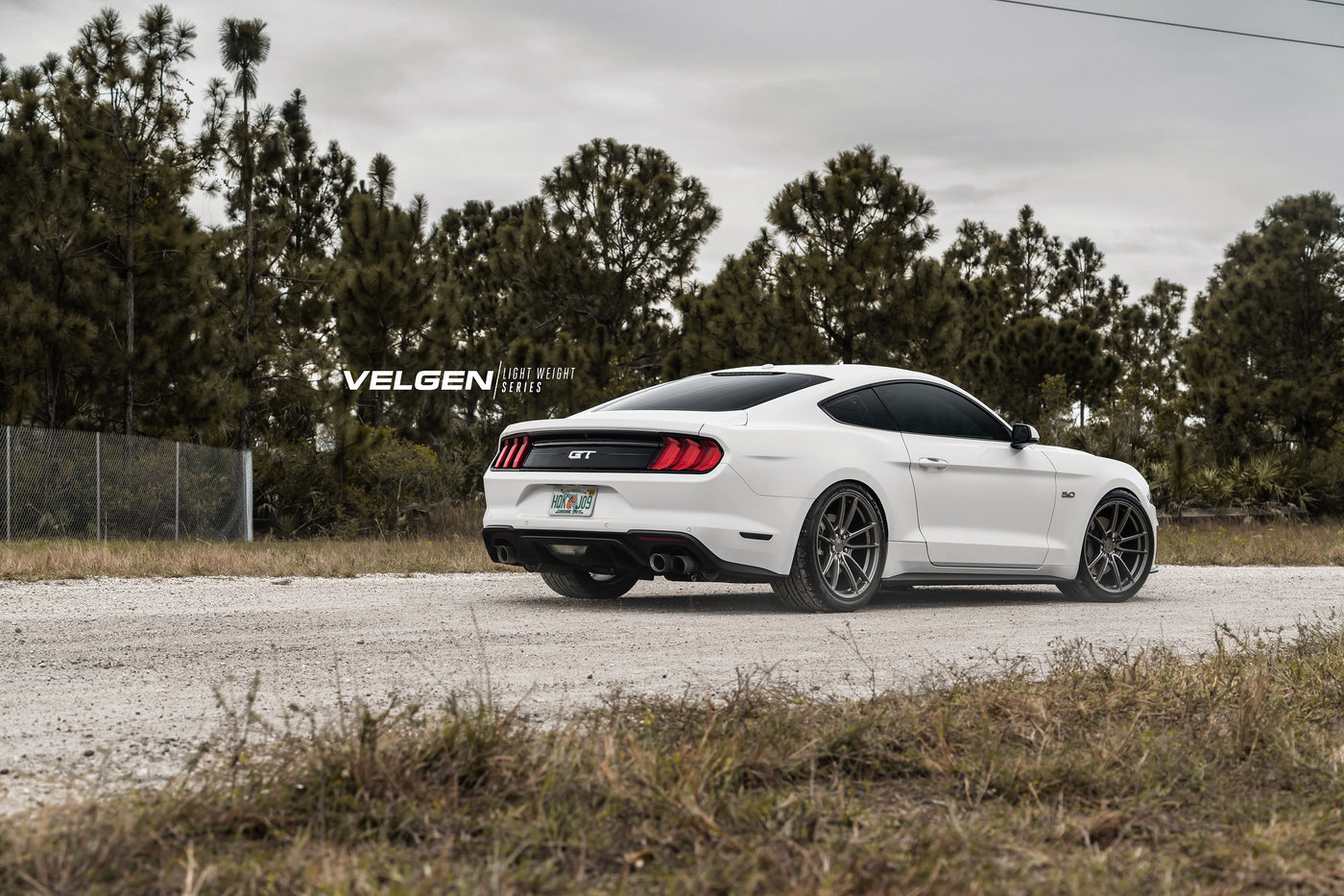 Ford Mustang S550  Eibach Suspension  Velgen VF5 Light Weight Series 20x10 & 20x11 Gloss Gunmetal