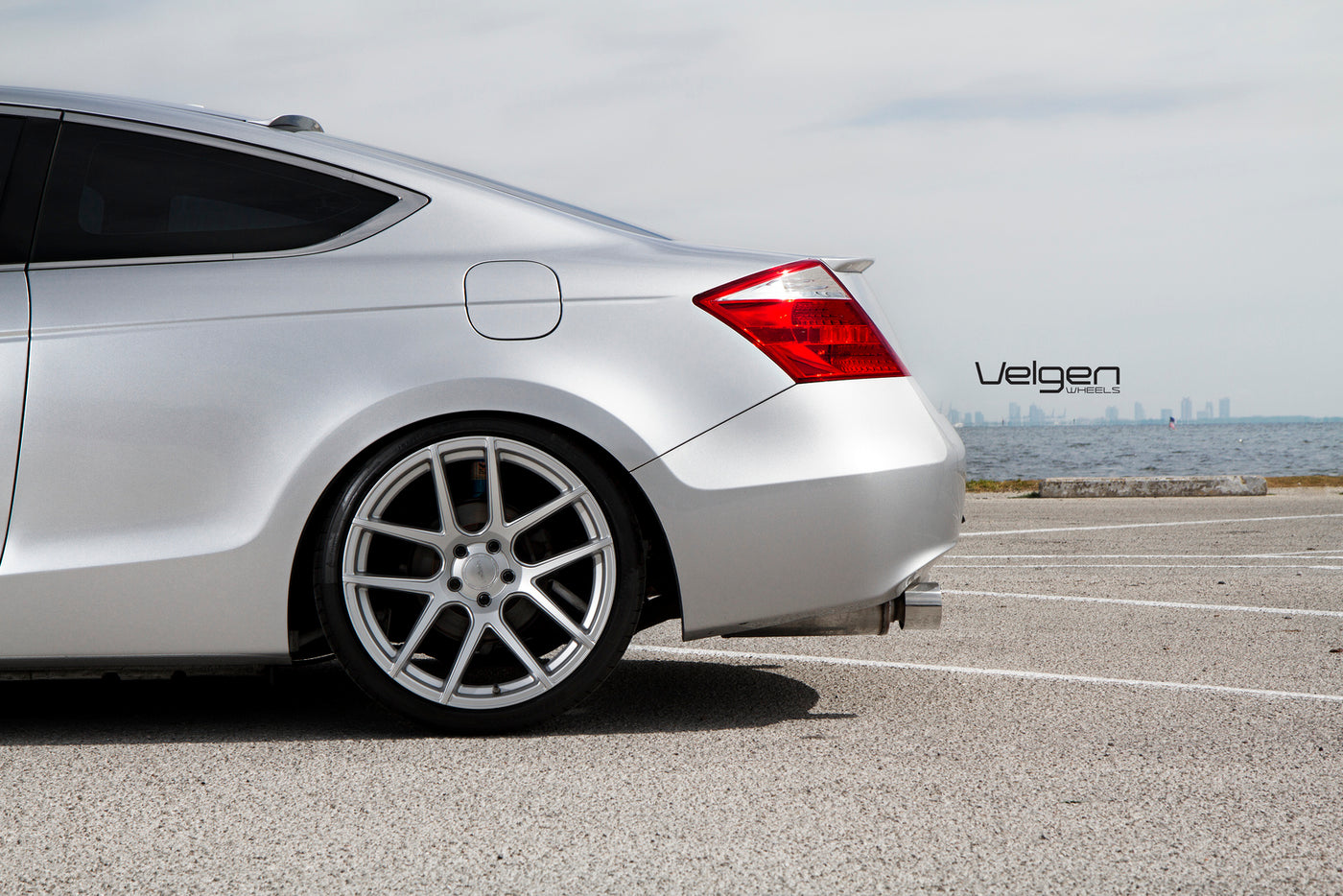 FULL SHOOT // Honda Accord Coupe 8thGen on VMB5 Matte Silver