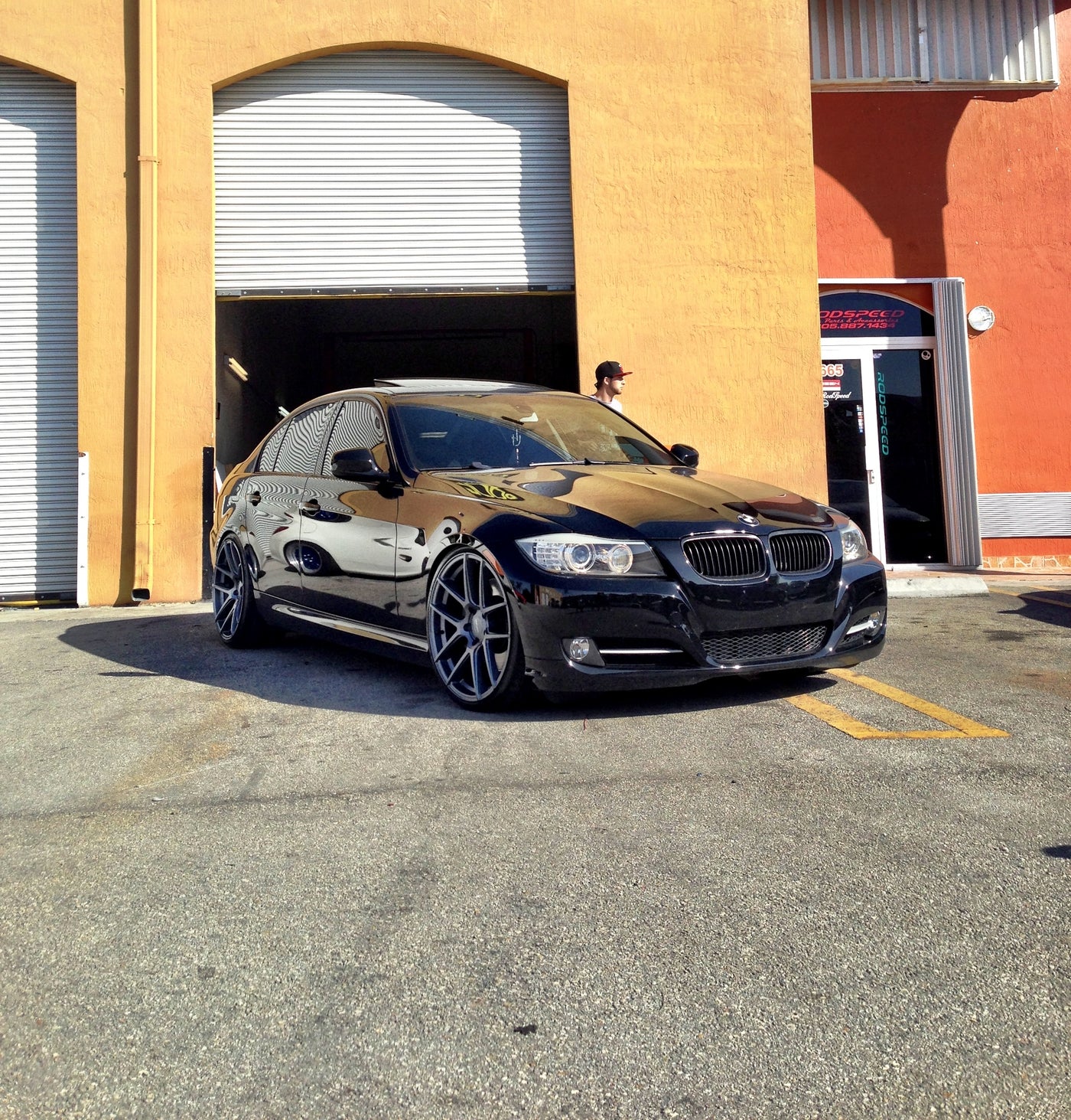 BMW E90 on VMB5 Matte Gunmetal