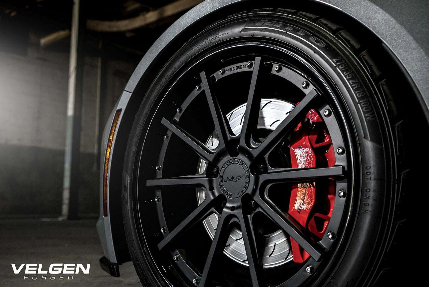 VELGEN FORGED 19" MEETS CORVETTE C7