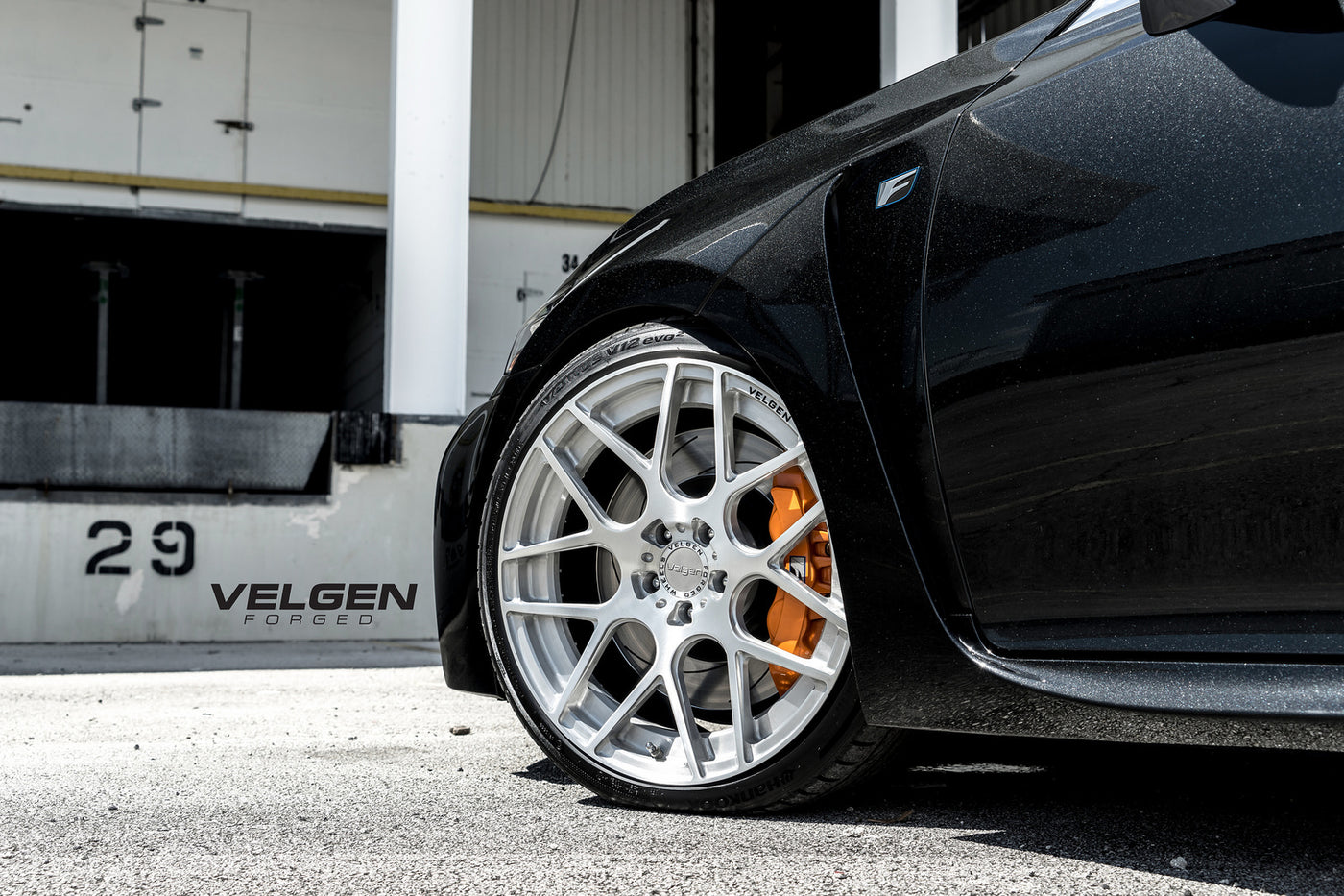 Lexus GSF on Velgen Forged