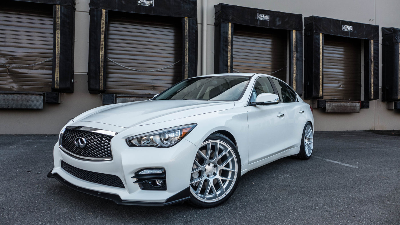 INFINITI Q50S VELGEN WHEELS VMB7 MATTE SILVER // 20X9 & 20X10.5  CLICK HERE .....