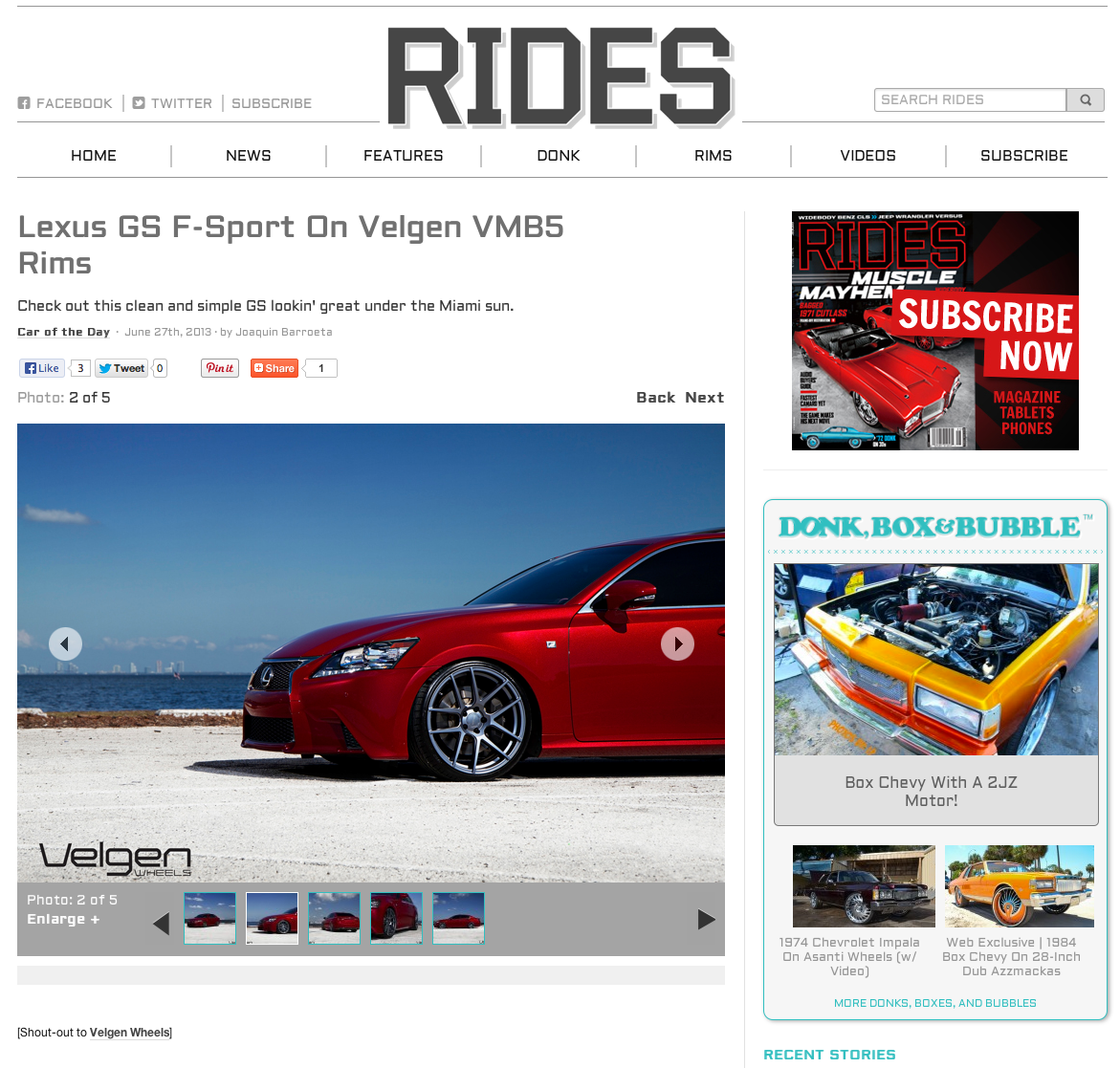 RIDES MAGAZINE