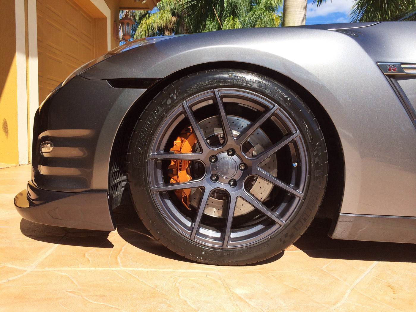 Nissan GTR VMB5 20x9 & 20x10.5 // Custom Powder Coated