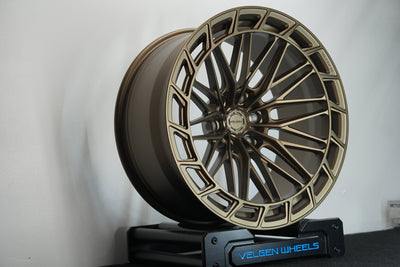 2023+ Ford Raptor R | Forged Monobloc Series | VFHX-01AD | SuperDeep Fitment | 20x10 F&R | Satin Bronze