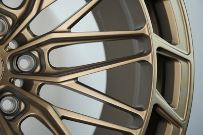 2023+ Ford Raptor R | Forged Monobloc Series | VFHX-01AD | SuperDeep Fitment | 20x10 F&R | Satin Bronze