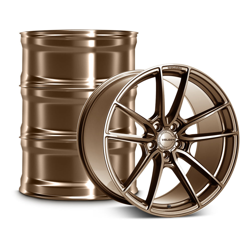2005+ Ford Mustang Velgen VF5 Wheel Set (Set of 4) - Gloss Bronze